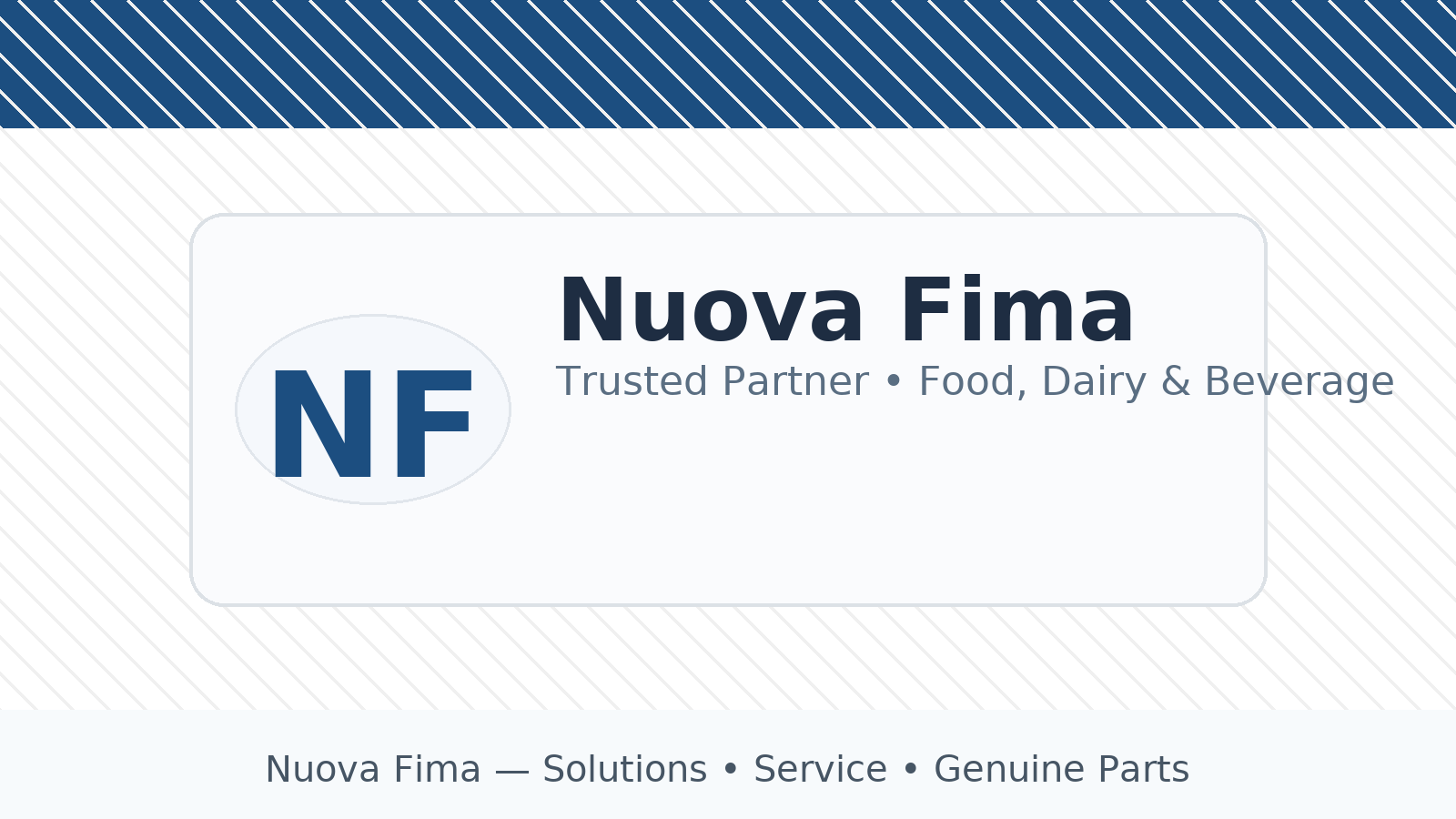 Nuova Fima – Trusted Partner