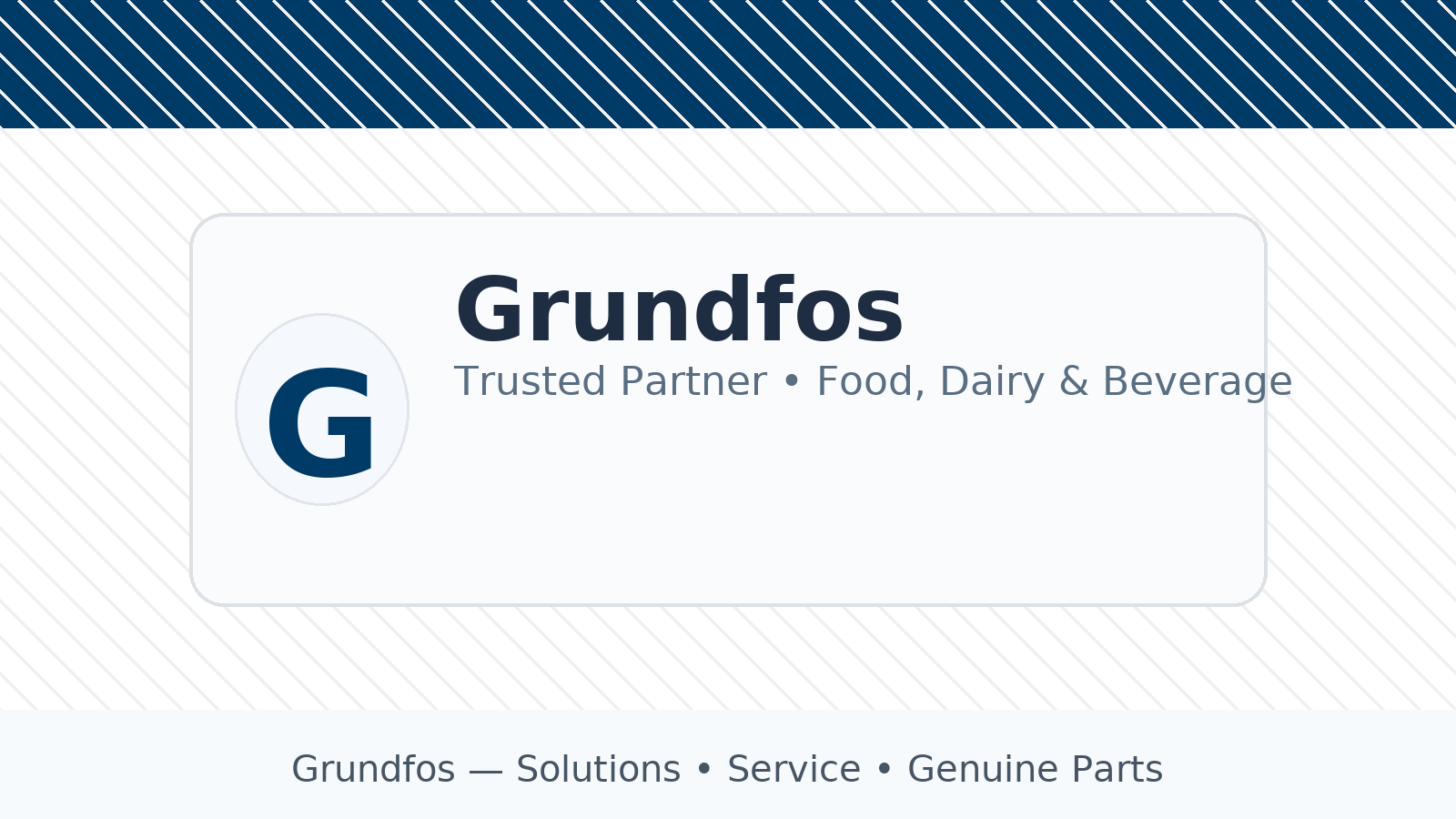 Grundfos – Trusted Partner